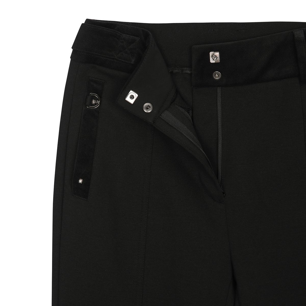 어뉴골프(ANEW GOLF) W JERSEY RIDER SET-UP JOGGER L/PT_BK