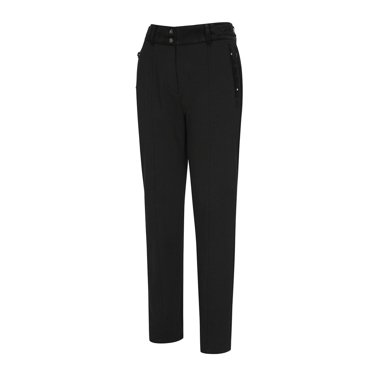 어뉴골프(ANEW GOLF) W JERSEY RIDER SET-UP JOGGER L/PT_BK