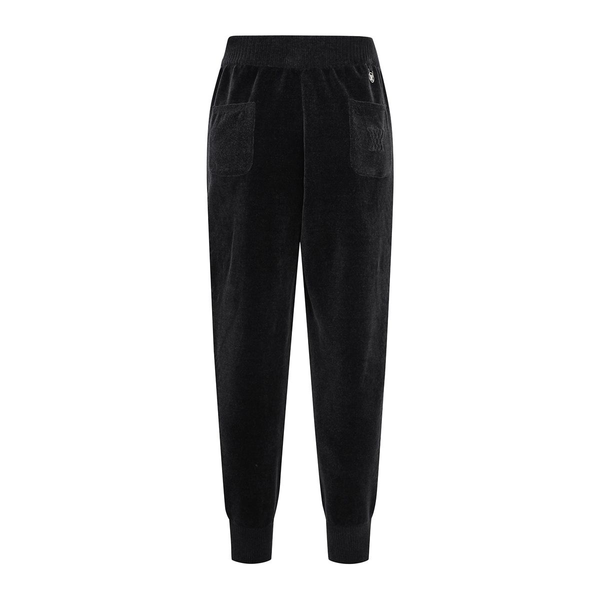 어뉴골프(ANEW GOLF) W CHENILLE KNIT JOGGER L/PT_BK