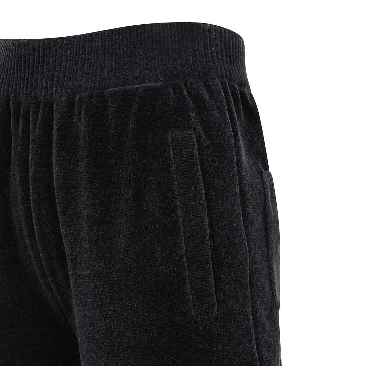 어뉴골프(ANEW GOLF) W CHENILLE KNIT JOGGER L/PT_BK