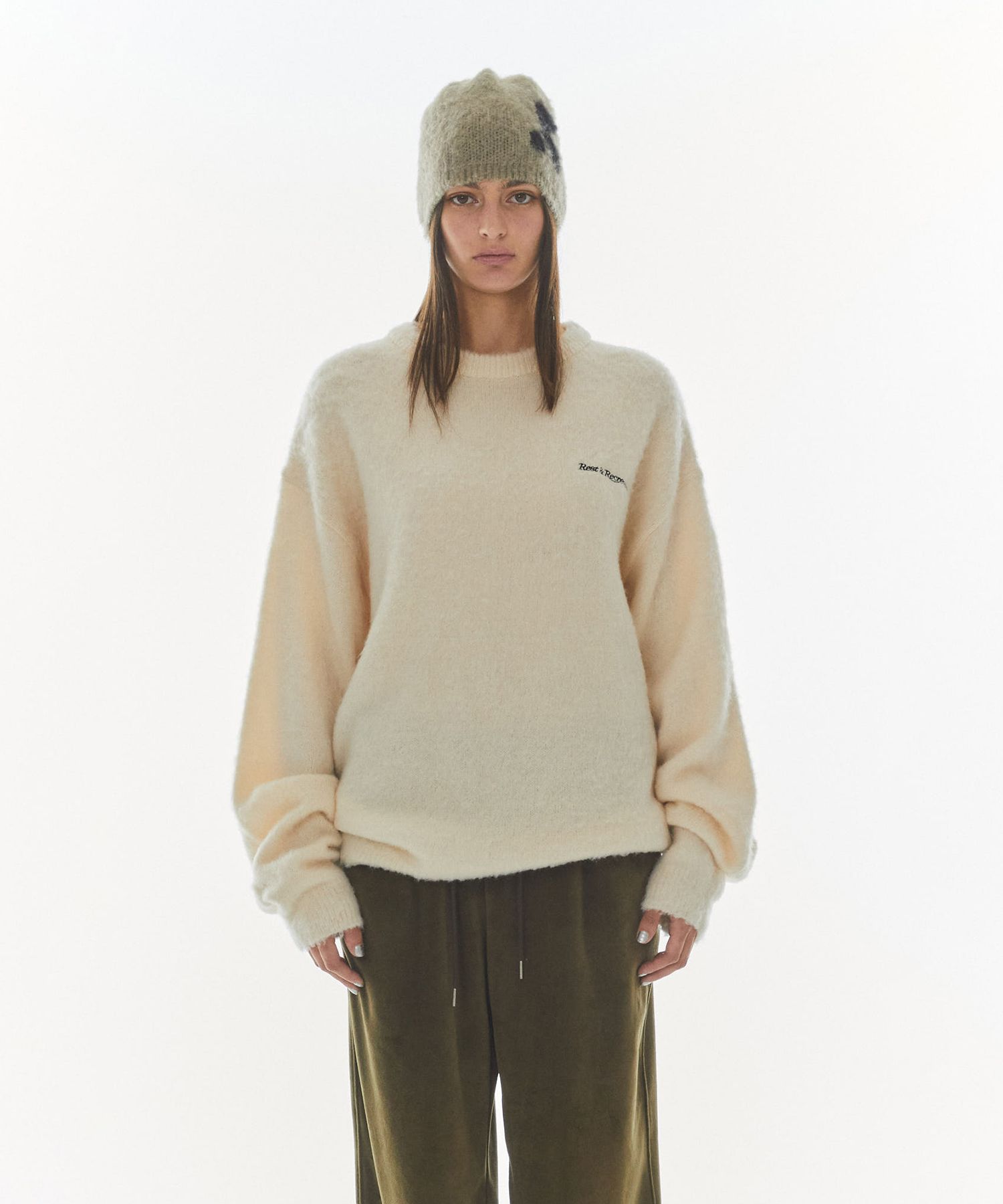 ニットキャップ・ビーニー Rest & Recreation MOHAIR JACQUARD BEANIE 5BNY163 MUSINSA | REST&RECREATION MOHAIR JACQUARD BEANIE - BLACK