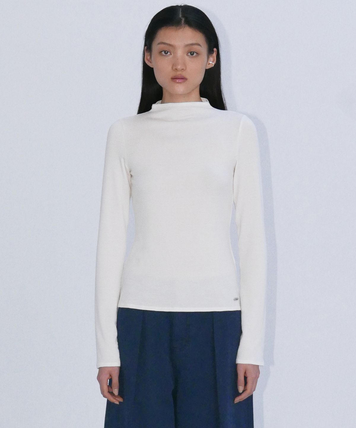 엔오르 스튜디오(ENOR STUDIO) STRETCH RAGLAN T-SHIRTS - IVORY