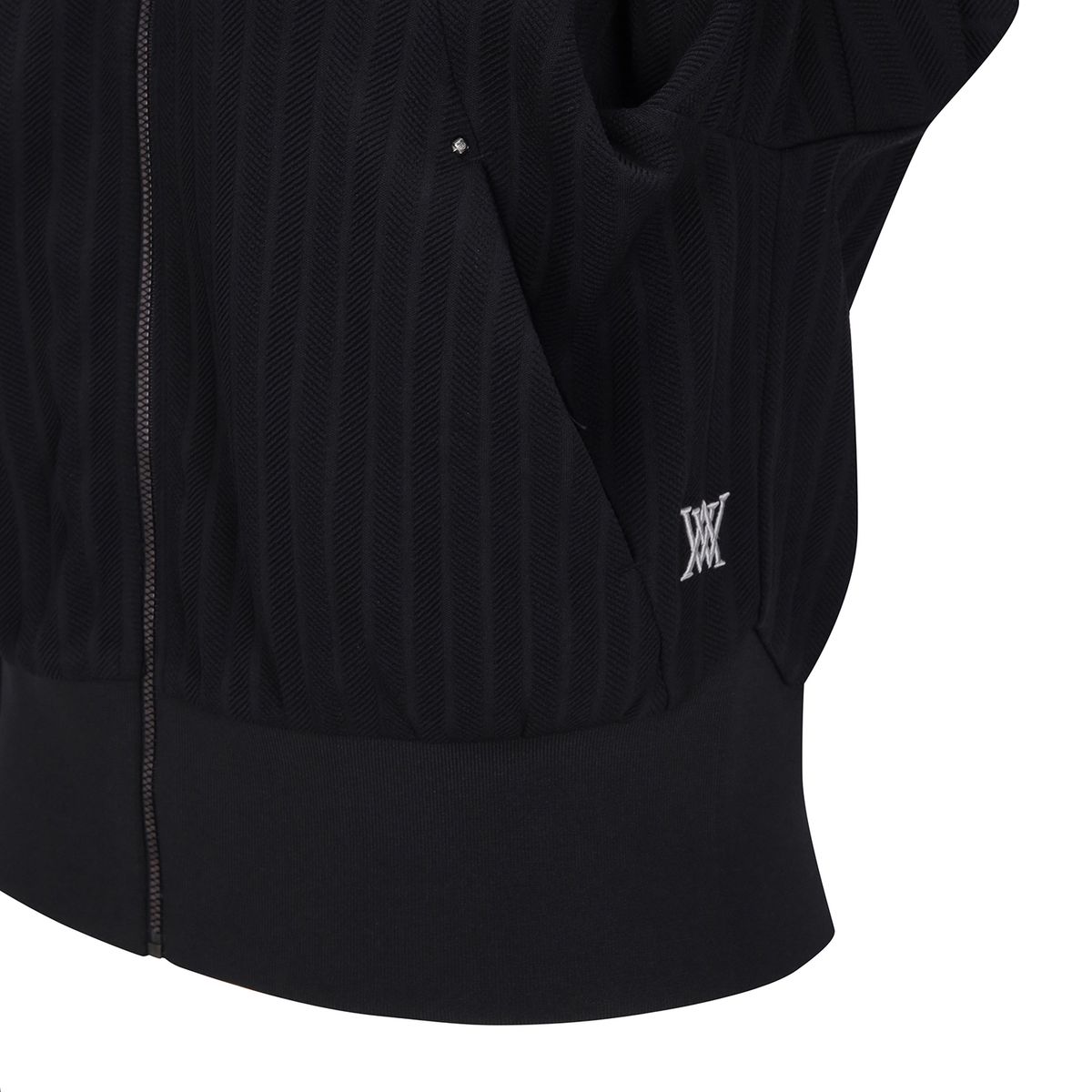 어뉴골프(ANEW GOLF) W FULL ZIP-UP HOODY JK_BK
