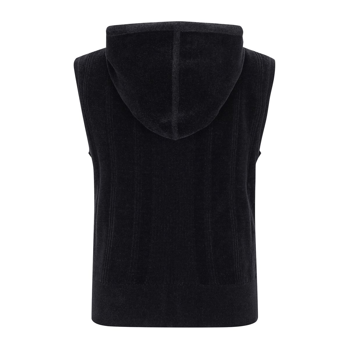 어뉴골프(ANEW GOLF) W CHENILLE KNIT HOODY VT_BK