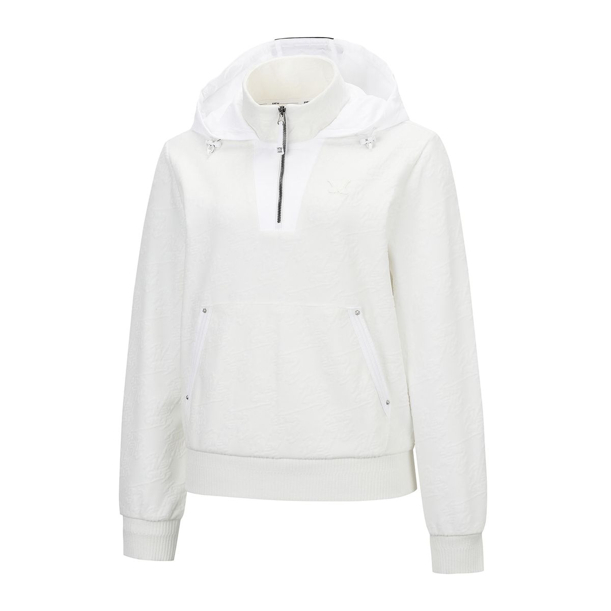 어뉴골프(ANEW GOLF) W LOGO PATTERN ANORAK L/TS_OW