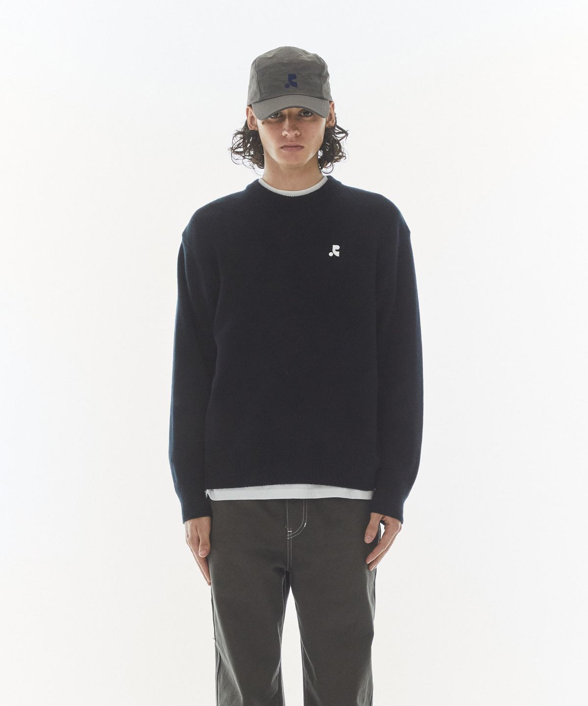 레스트앤레크레이션(REST&RECREATION) NYLON CAMP CAP - CHARCOAL