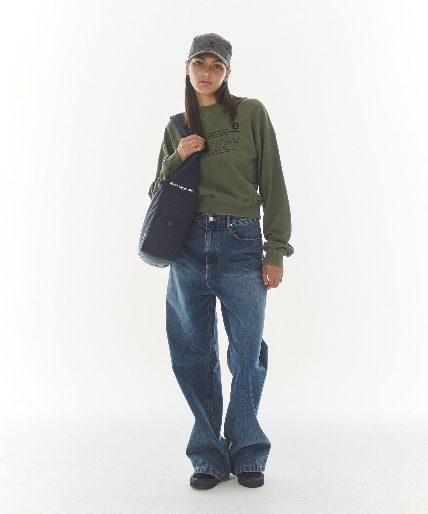 ◇Rest & Recreation◇ PADDING SHOULDER BAG NAVY MUSINSA | REST&RECREATION PADDING SHOULDER BAG - NAVY
