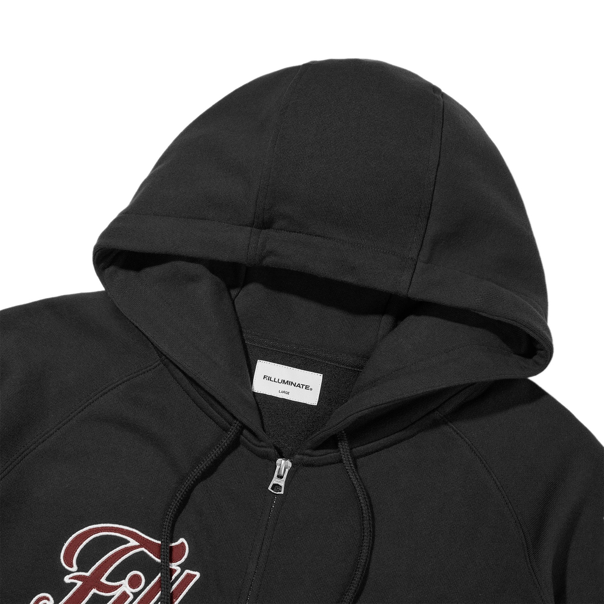 ★FILLUMINATE★Unisex Regularfit Boucle Logo Sweat Shir.t★ A LOGO BOUCLE SWEAT SHIRT – ALAND USA