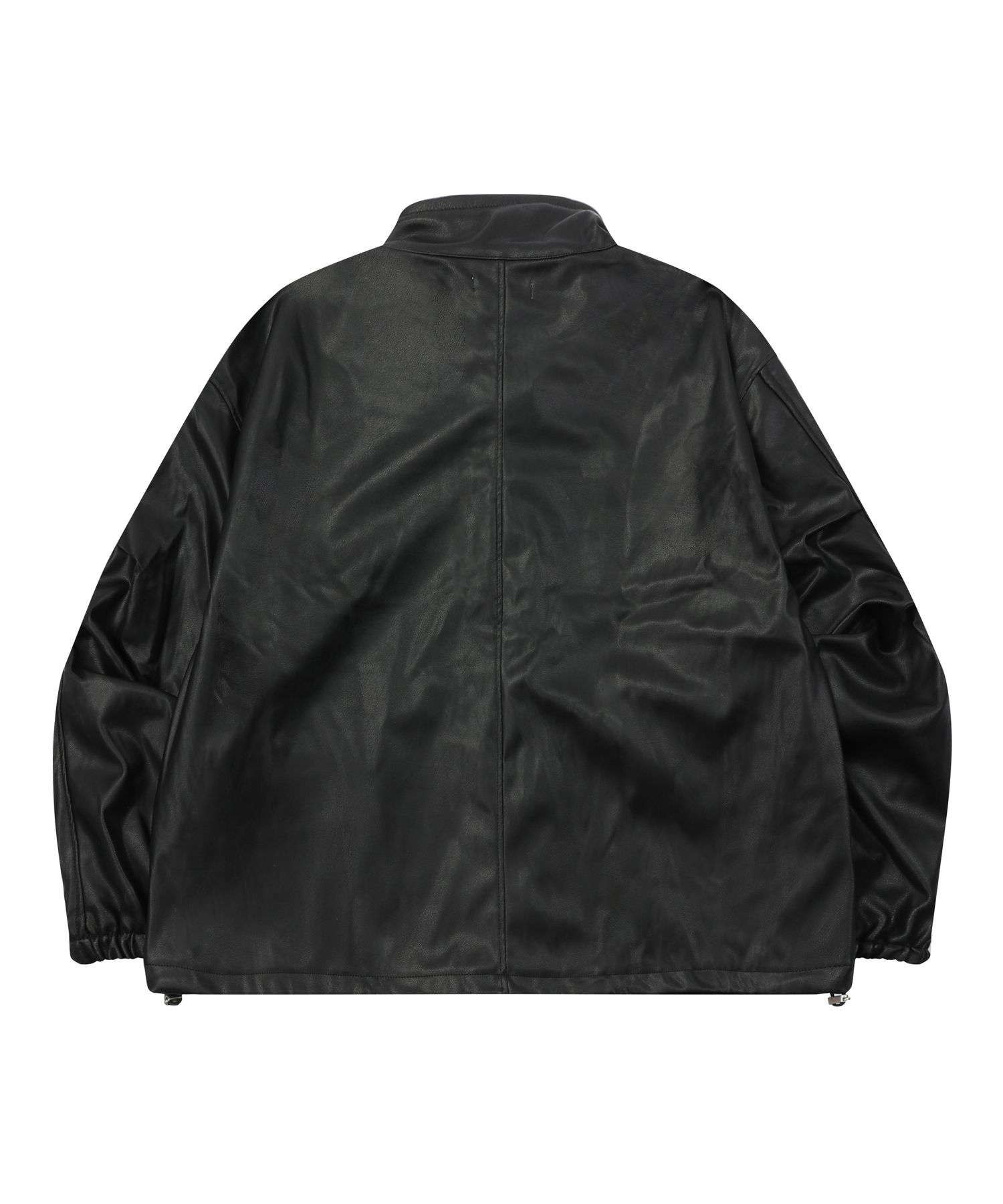 モネ Bジャケット 黒 MUSINSA公式 | MUCENT Century Leather String Jacket (Unisex)