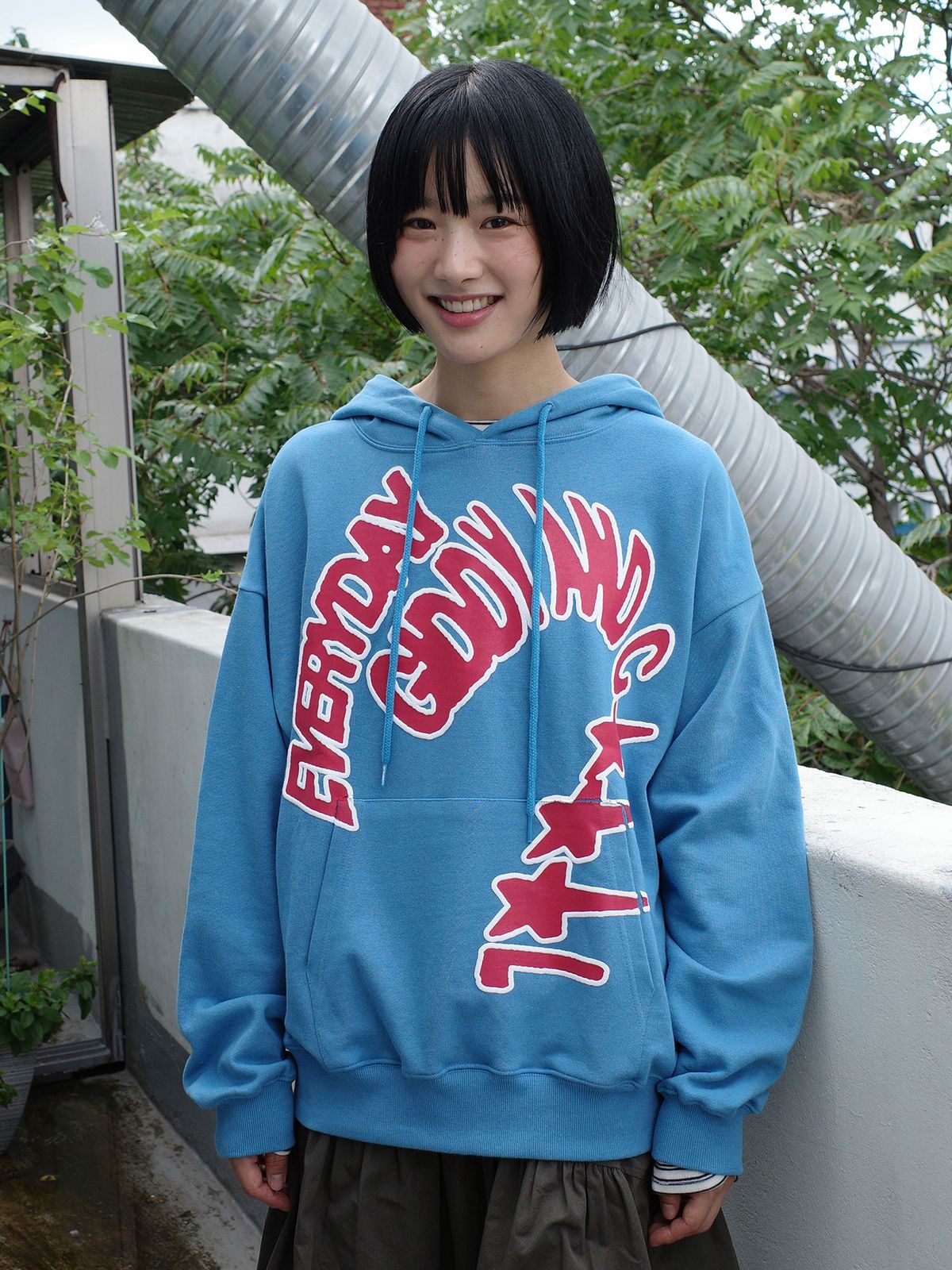 이스트쿤스트(ISTKUNST) G&C HOODIE_3COLOR(IK2ESMM407A)