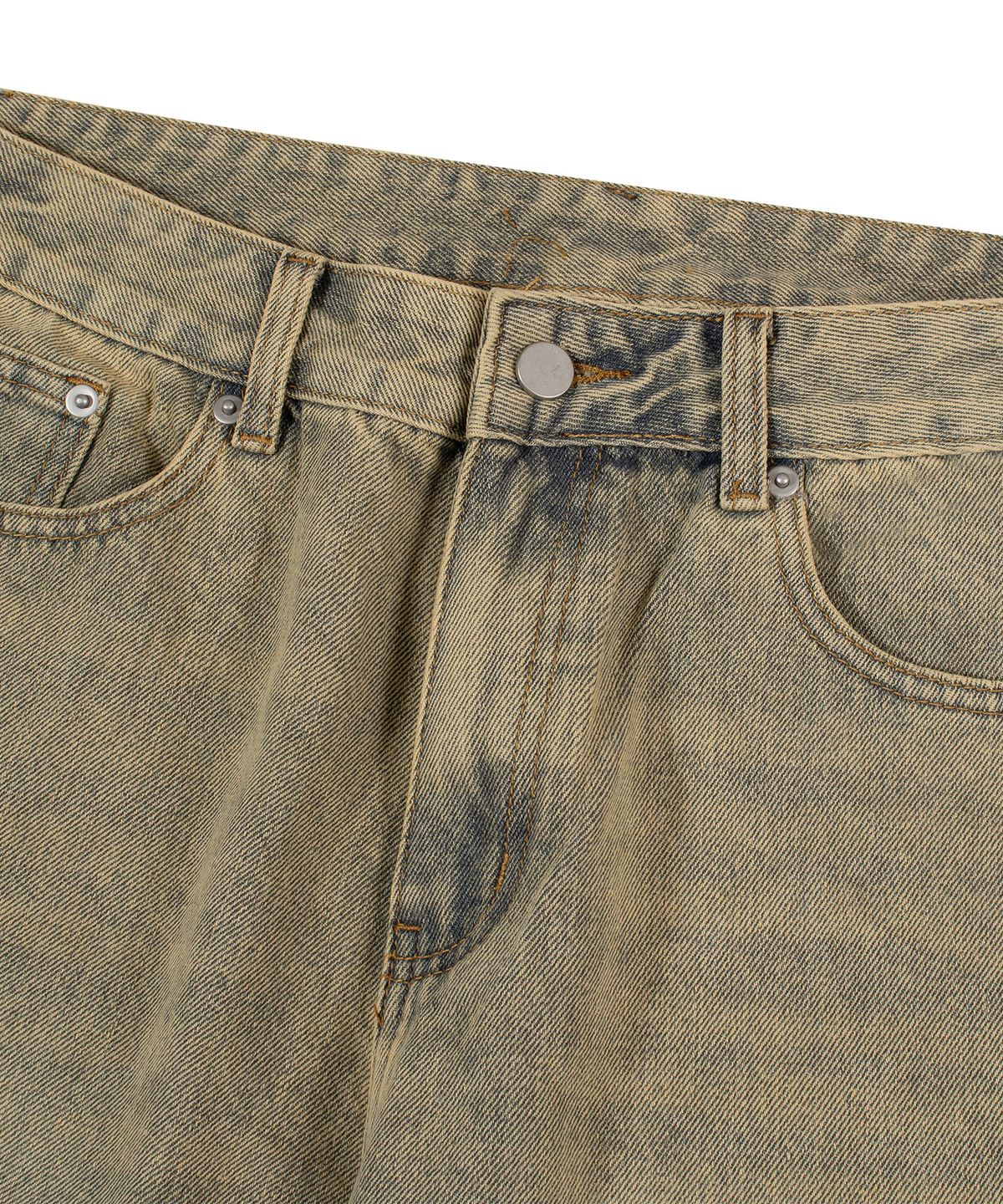 디 그랜드 마틴(DE GRAND MATIN) WASHED DENIM PANTS_SAND