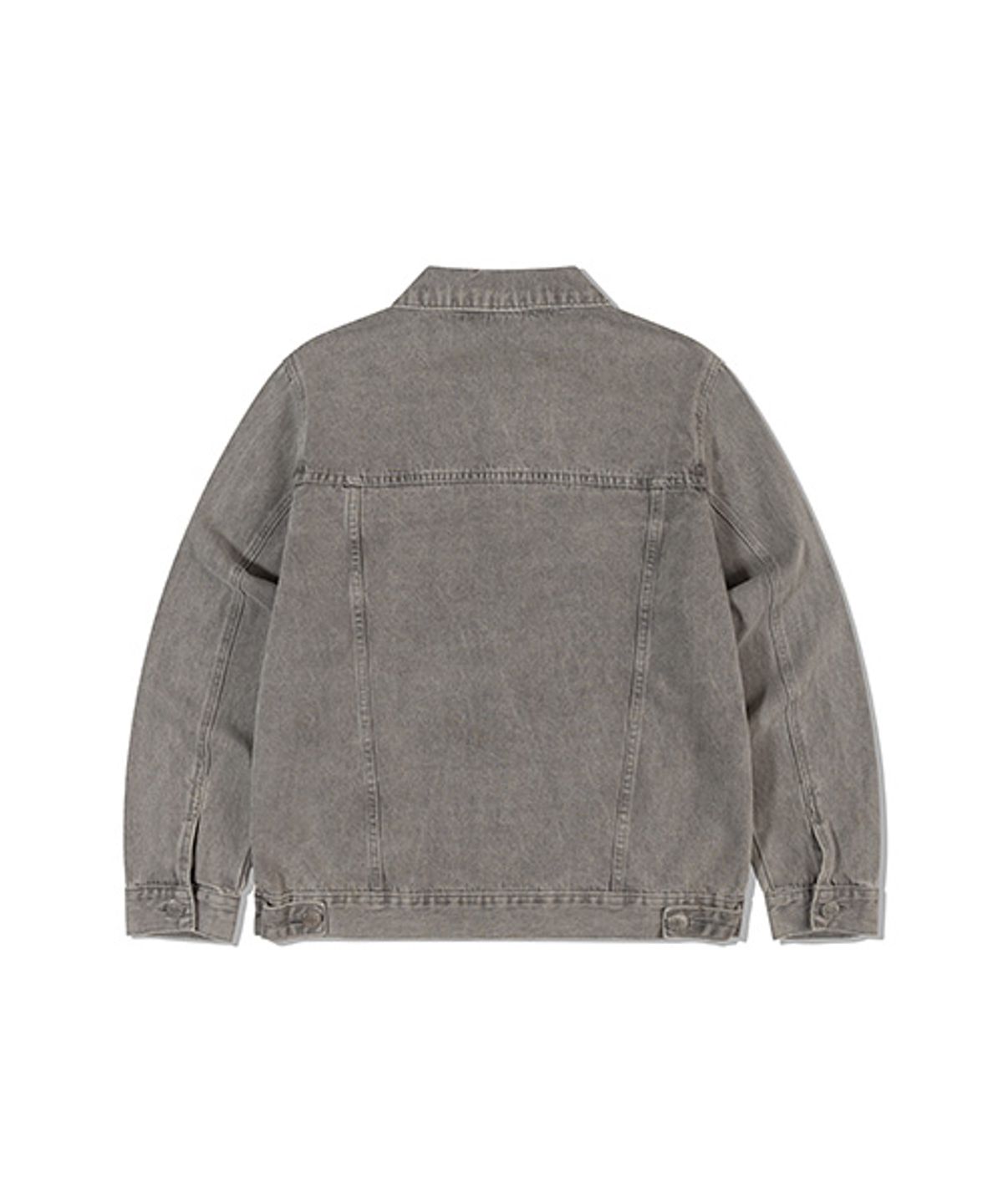 디 그랜드 마틴(DE GRAND MATIN) WASHED DENIM TRUCKER JACKET_GREY