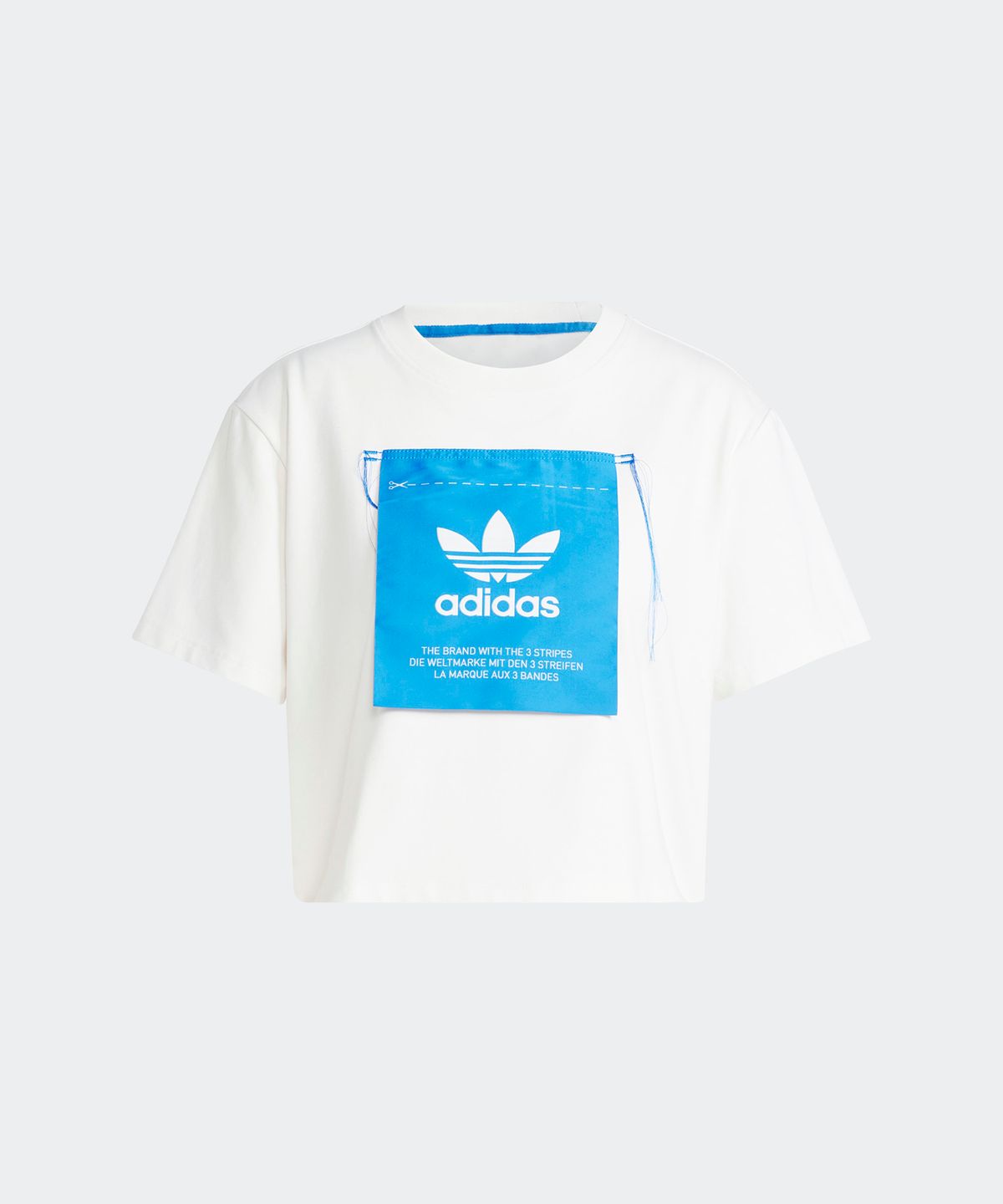 아디다스(ADIDAS) (x크세니아) 라벨 티 - 화이트 / IW5662
