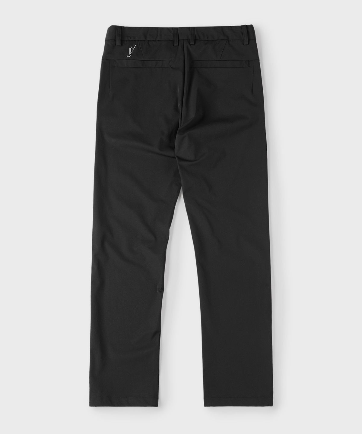 빠니깔레(PANICALE) 블랙 골프 나일론 레귤러슬림핏 기모 팬츠