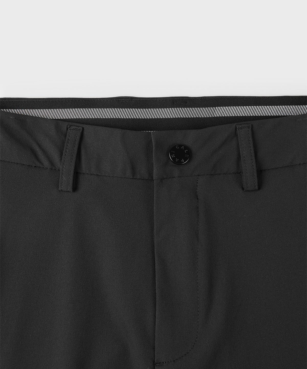 빠니깔레(PANICALE) 블랙 골프 나일론 레귤러슬림핏 팬츠