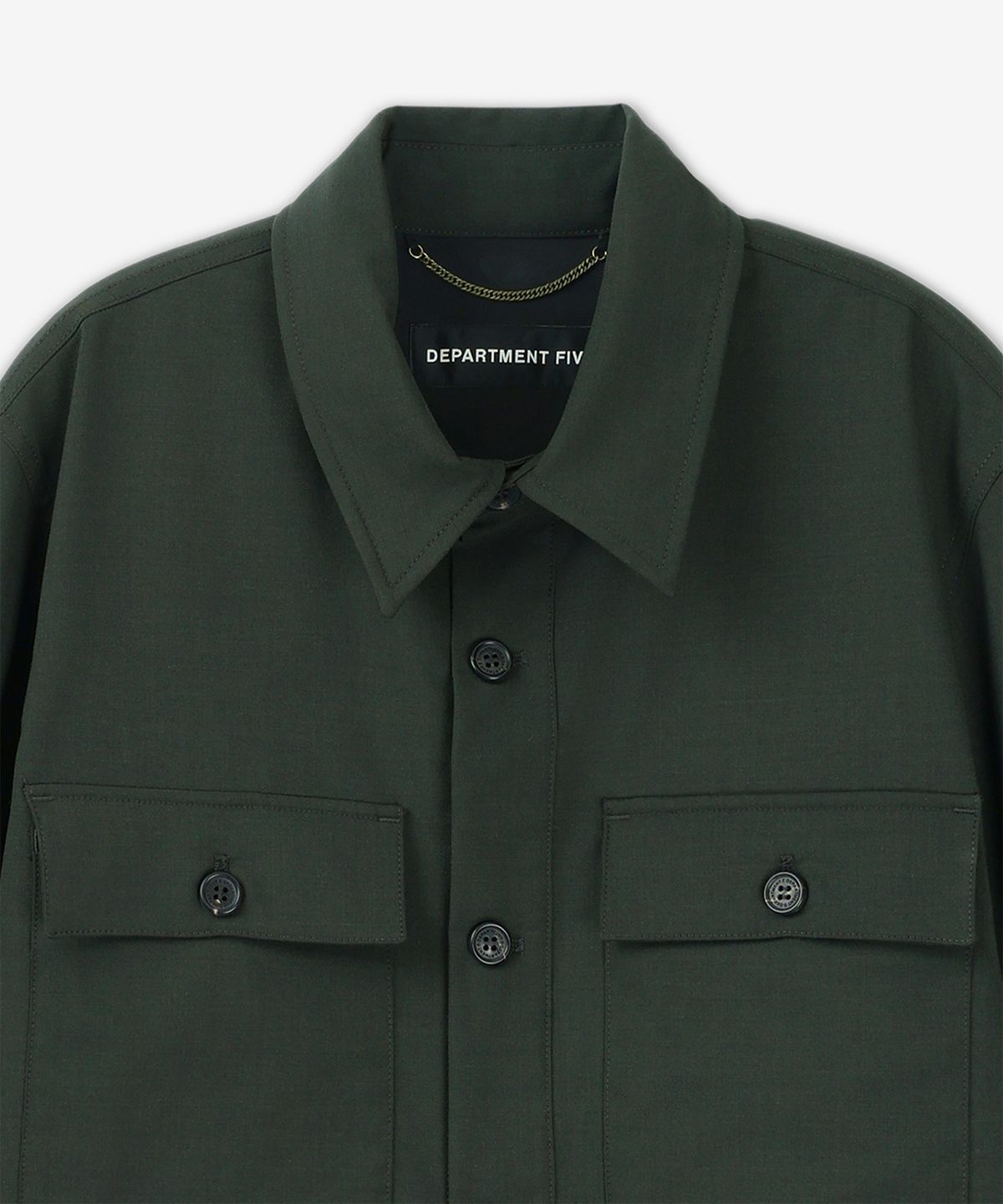 디파트먼트 파이브(DEPARTMENT FIVE) 파이크 재킷 - 카키 / UC0472TS0018730