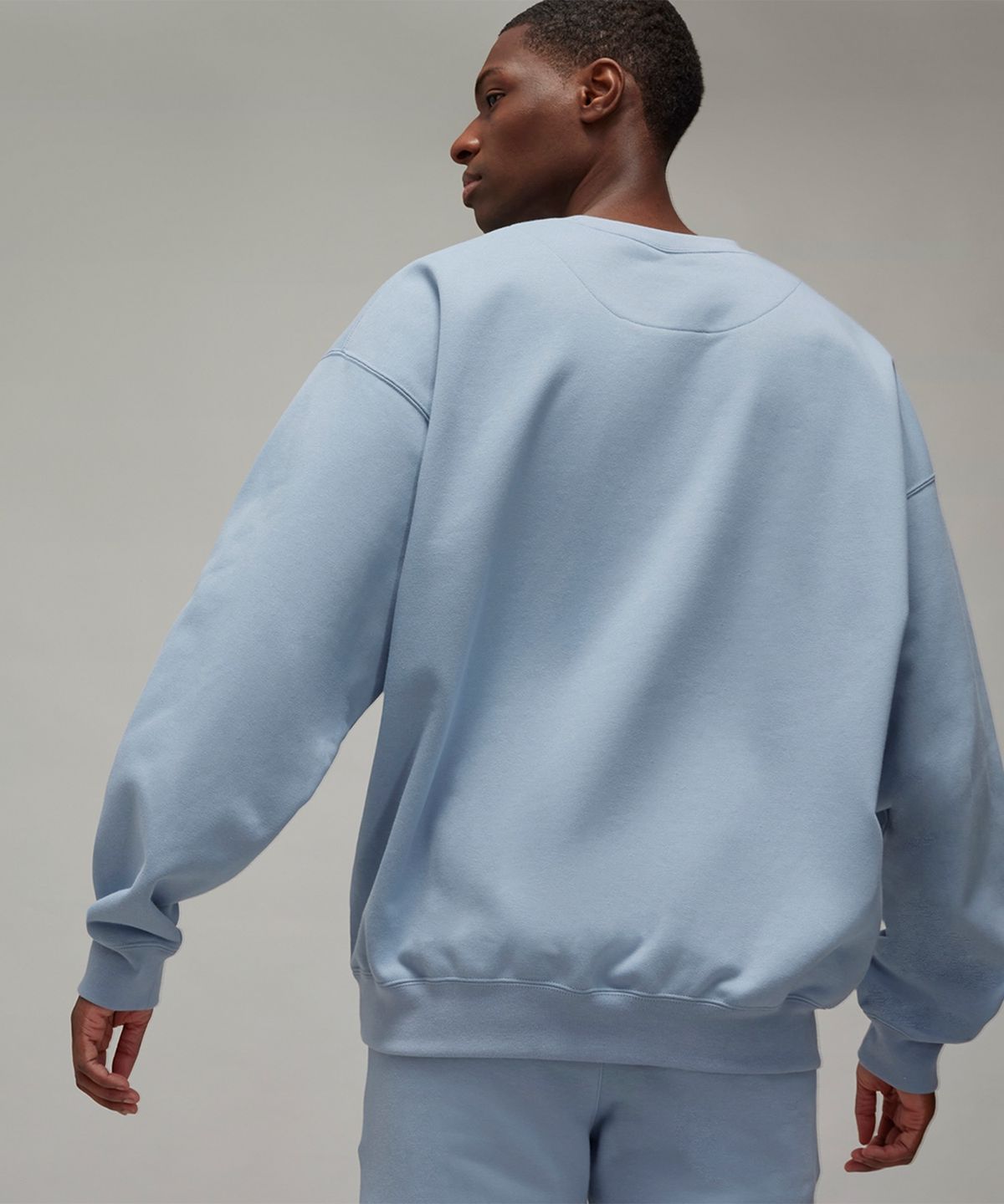와이쓰리(Y-3) (U) 플리스 크루 스웻 블루 FL CREW SWEAT TACBLU