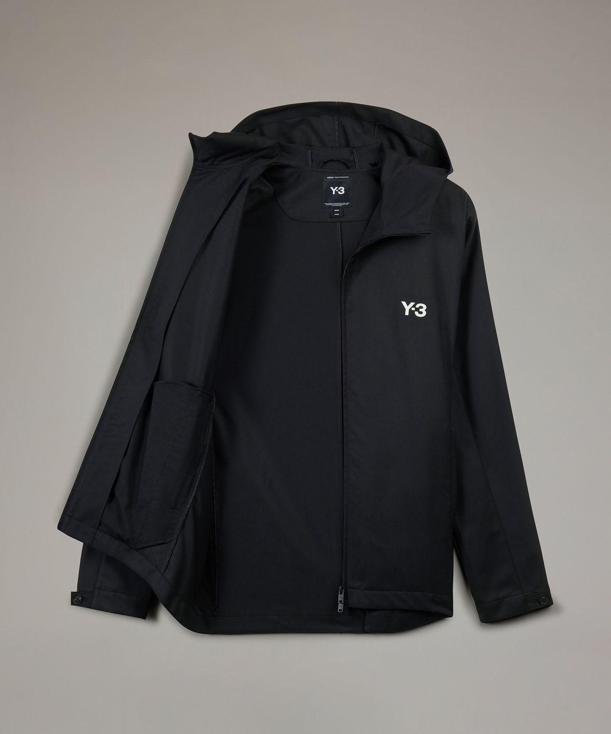 와이쓰리(Y-3) (U) 울 후드 탑 블랙 REF WO HOOD TOP BLACK