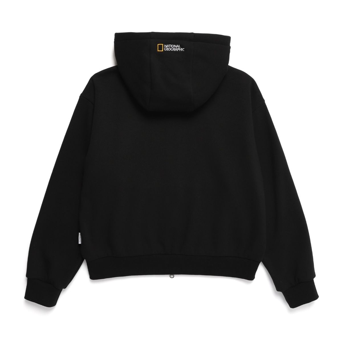 내셔널지오그래픽(NATIONALGEOGRAPHIC) N244WFT910 여성 메이든 기모 후드집업 CARBON BLACK