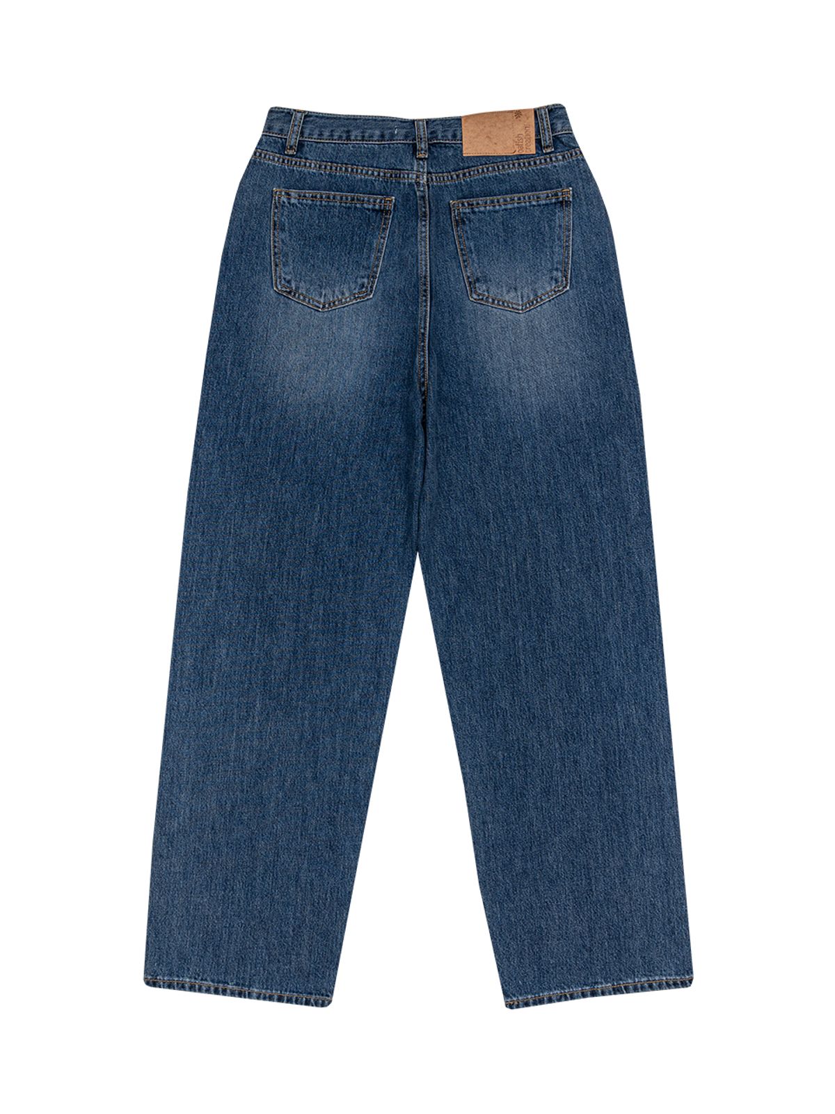 오피쉬(OAFISH) WIDE BASIC DENIM PANTS, BLUE