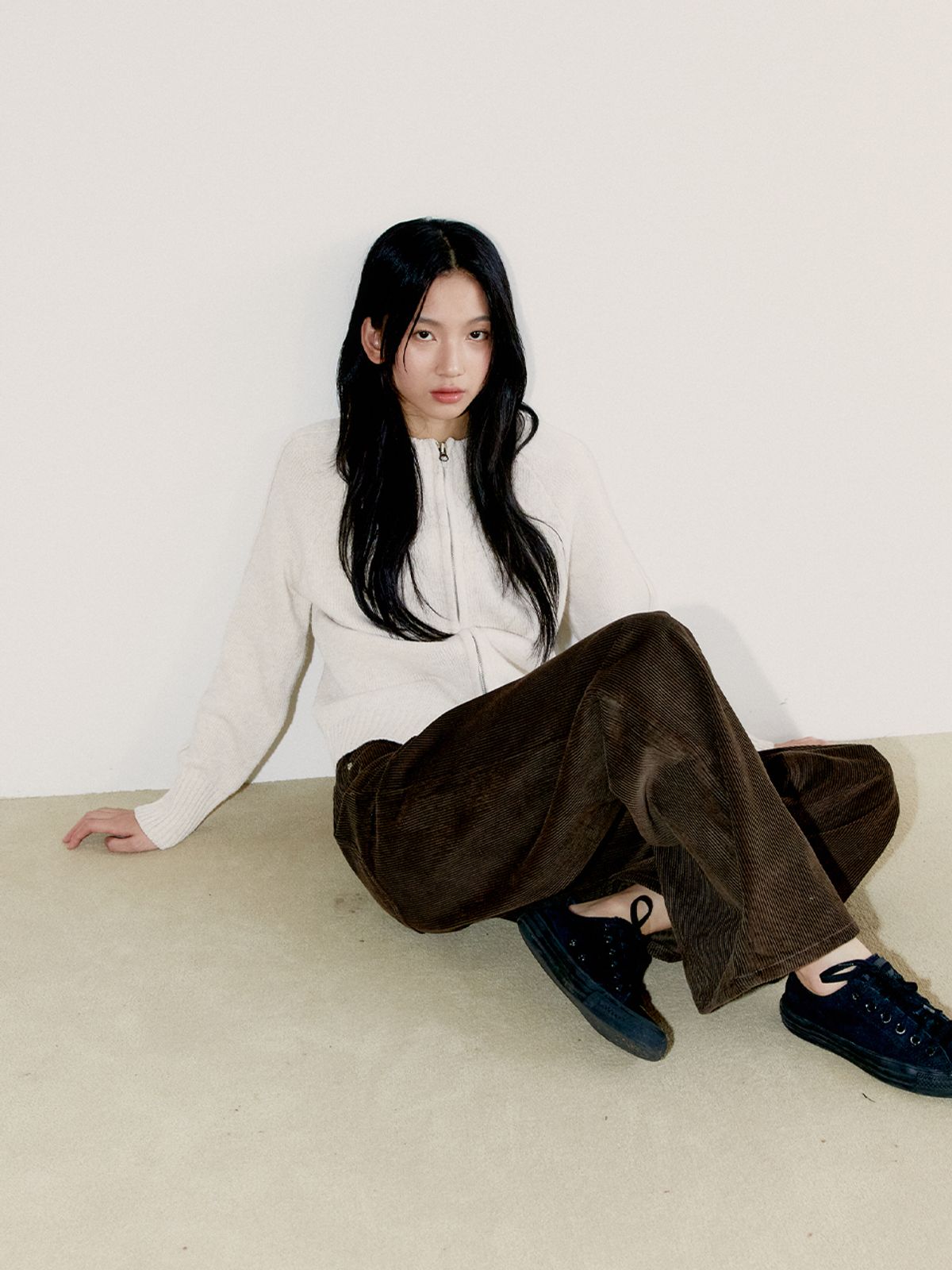 오피쉬(OAFISH) WIDE CORDUROY PANTS, BROWN