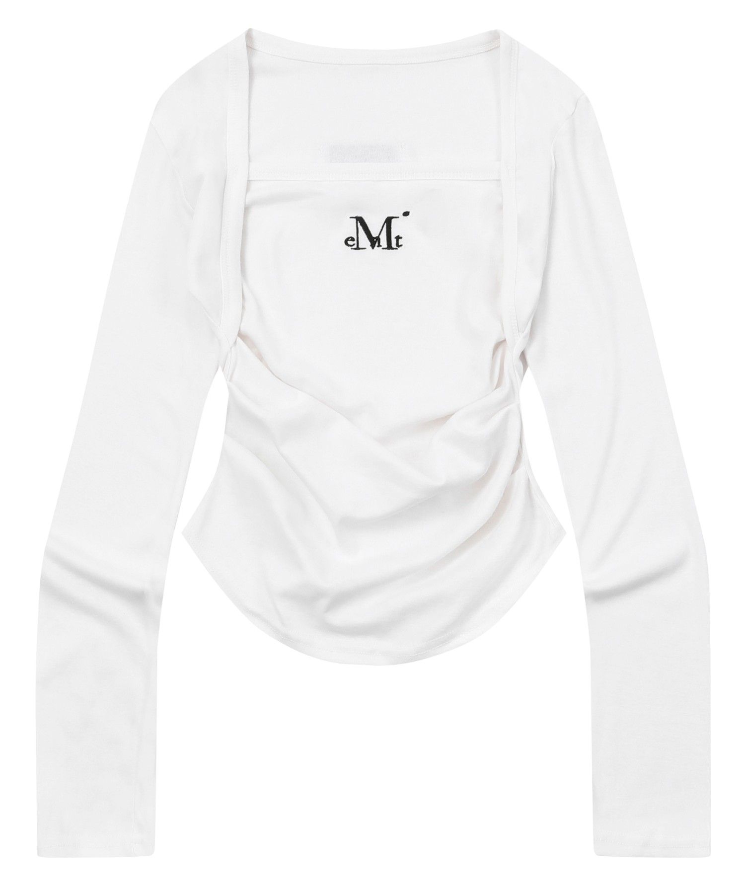 ☆MUCENT☆ Mia Layered Top Cardigan T-Shirt 2 Colors MUSINSA | MUCENT Mia Layered Top Cardigan T-Shirt (2 Colors)