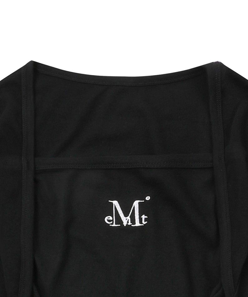 ☆MUCENT☆ Mia Layered Top Cardigan T-Shirt 2 Colors MUSINSA | MUCENT Mia Layered Top Cardigan T-Shirt (2 Colors)