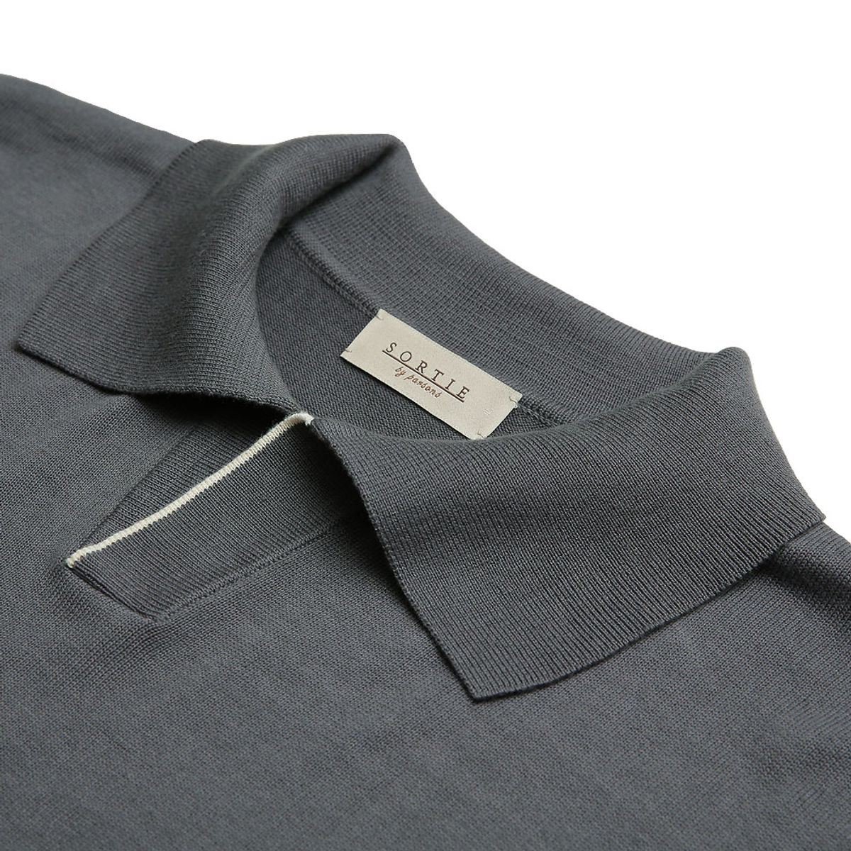 솔티(SORTIE) Essential Comfort Combination Knit (Charcoal)