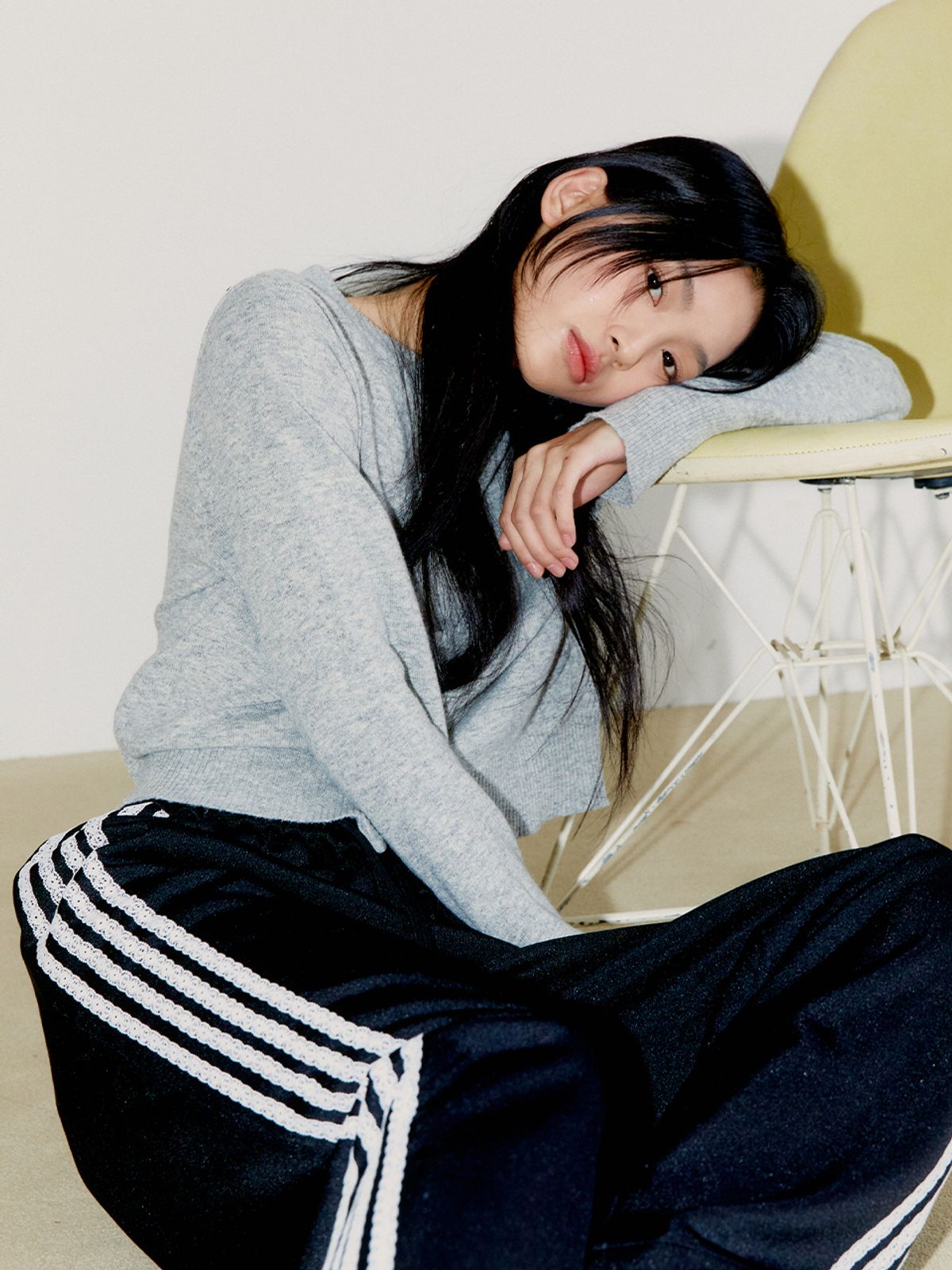 오피쉬(OAFISH) QUADRUPLE LACE TRACK PANTS, BLACK