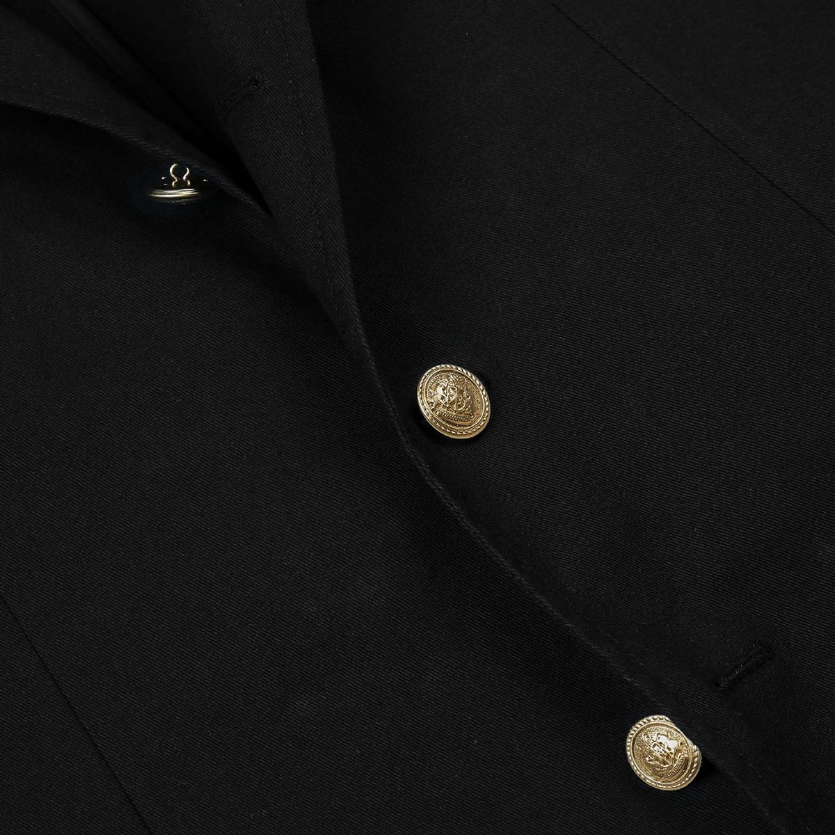 솔티(SORTIE) 405 Cotton Washed Jacket (Black)
