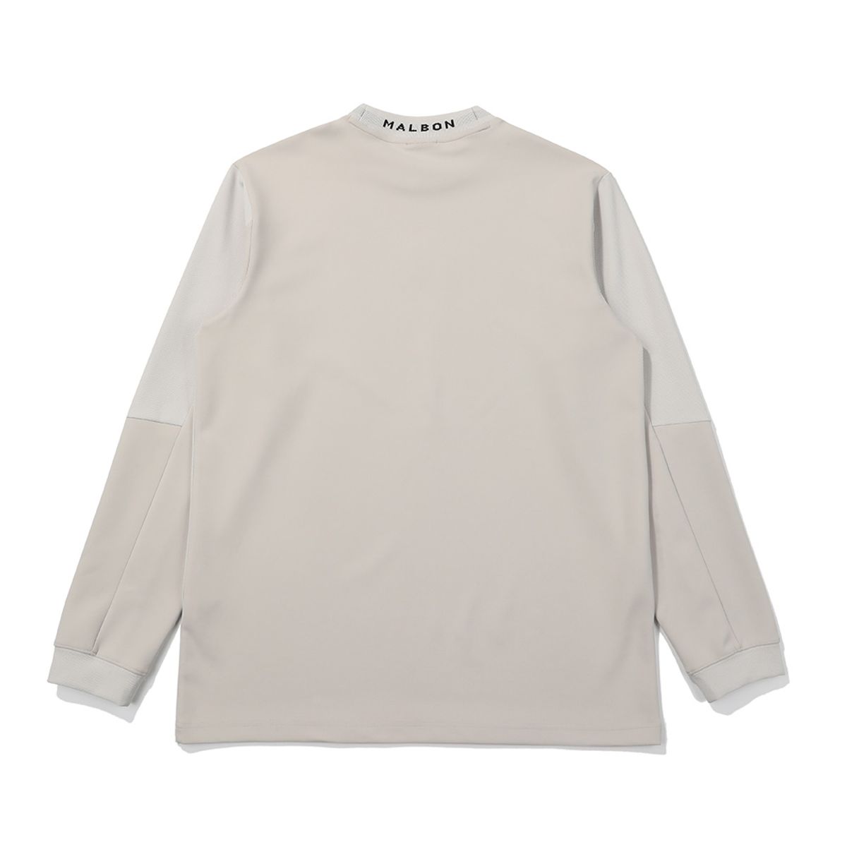 말본 골프(MALBON GOLF) 말본 믹스 모크넥 미들레이어 GREYISH BEIGE (MAN)