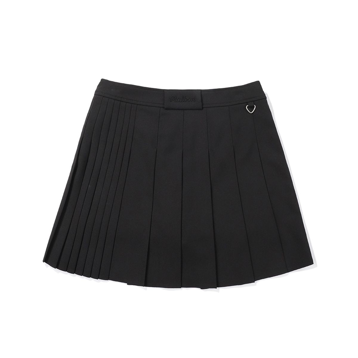 말본 골프(MALBON GOLF) 플리츠 중기장 스커트 BLACK (WOMAN)
