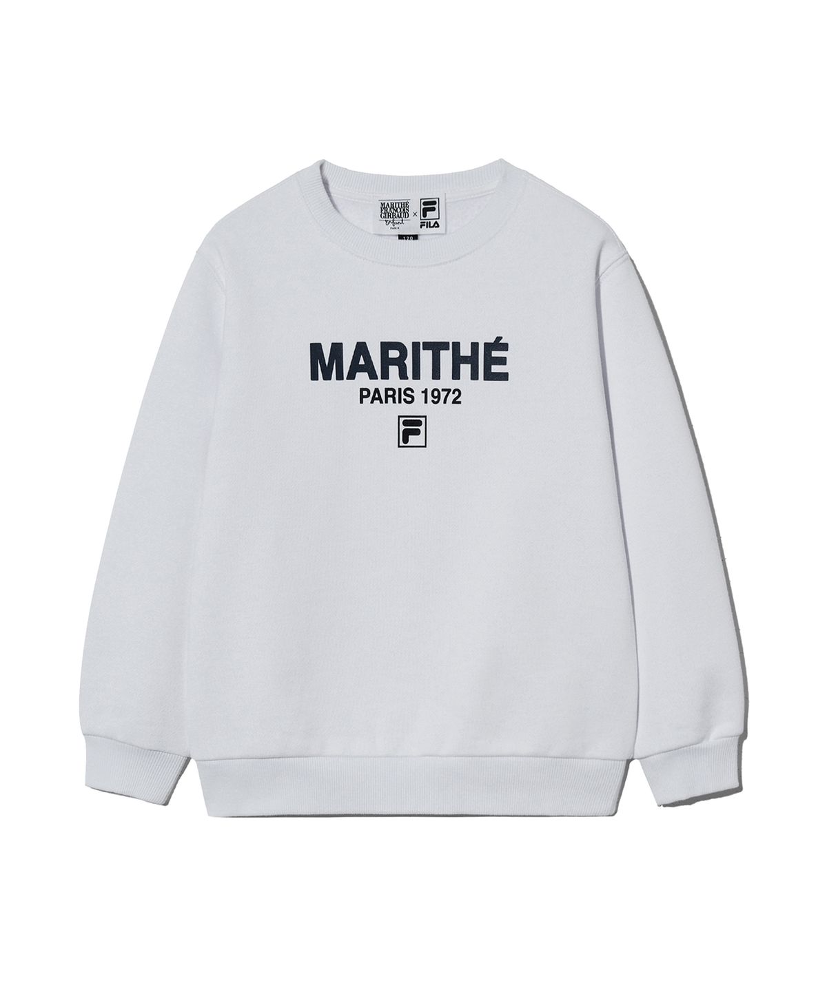 마리떼 키즈(MARITHÉ KIDS) MFG X FILA KIDS SWEATSHIRT white