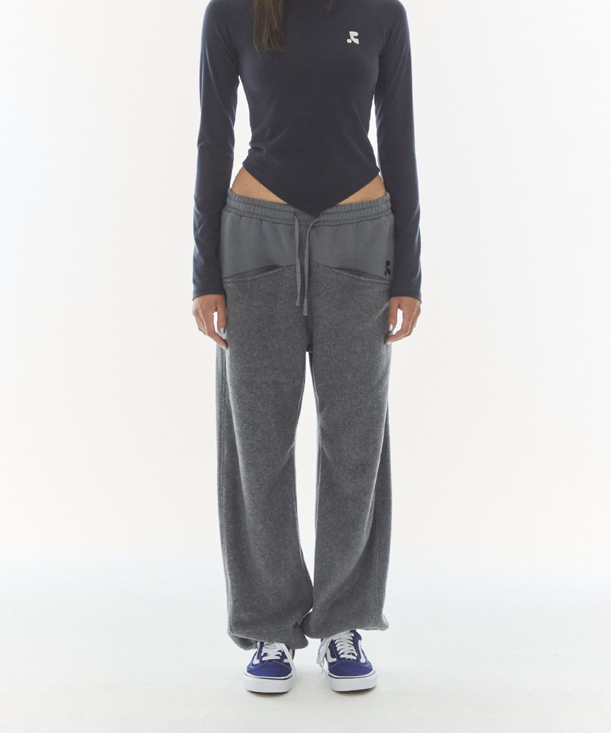 레스트앤레크레이션(REST&RECREATION) COLORATION FLEECE JOGGER PANTS - GREY
