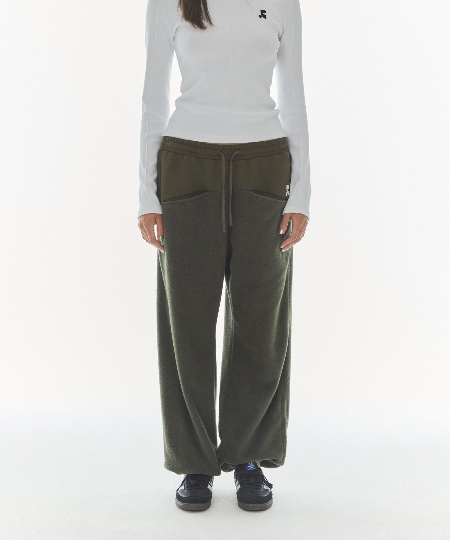MUSINSA公式 | REST&RECREATION COLORATION FLEECE JOGGER PANTS