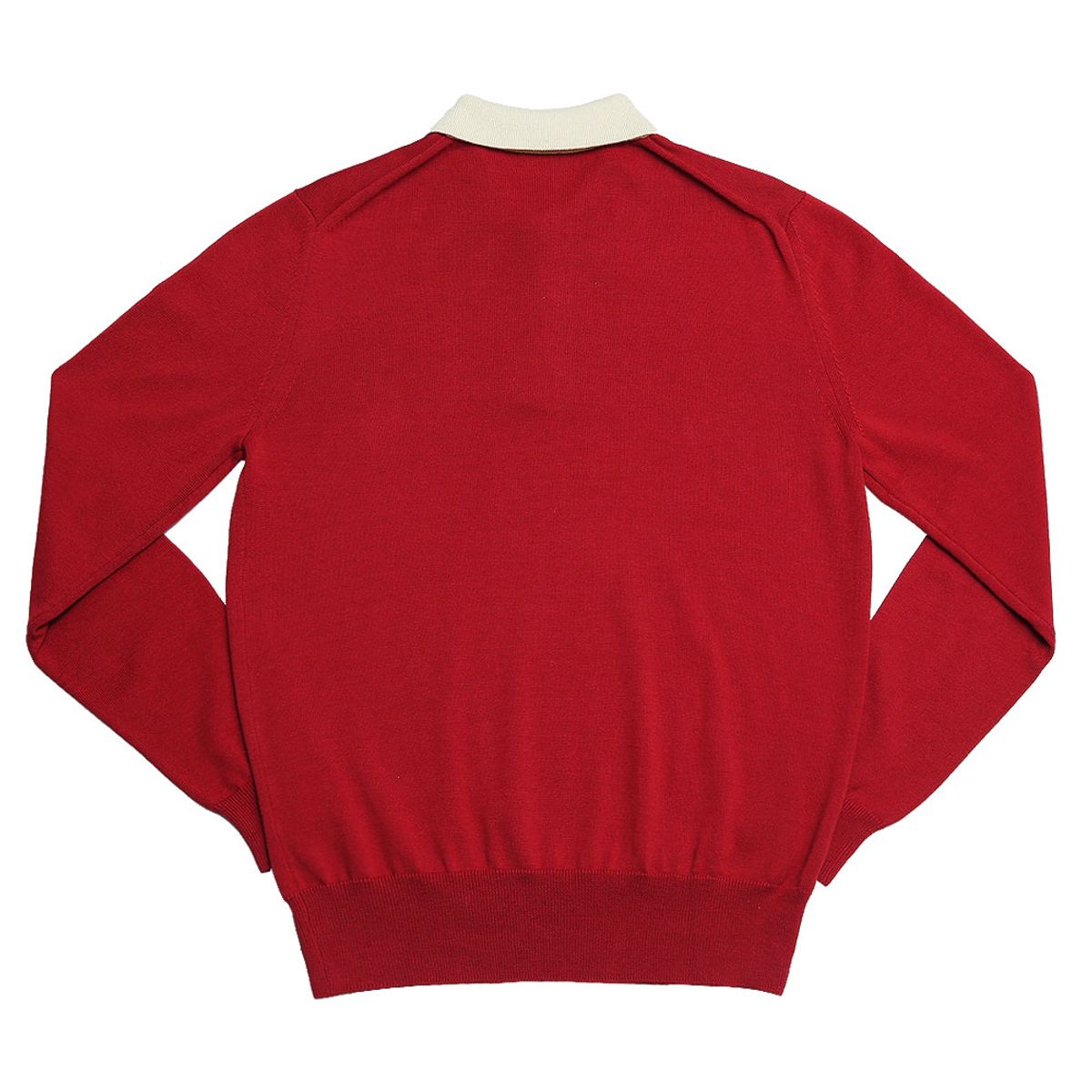 솔티(SORTIE) Combination Polo Knit (Red)