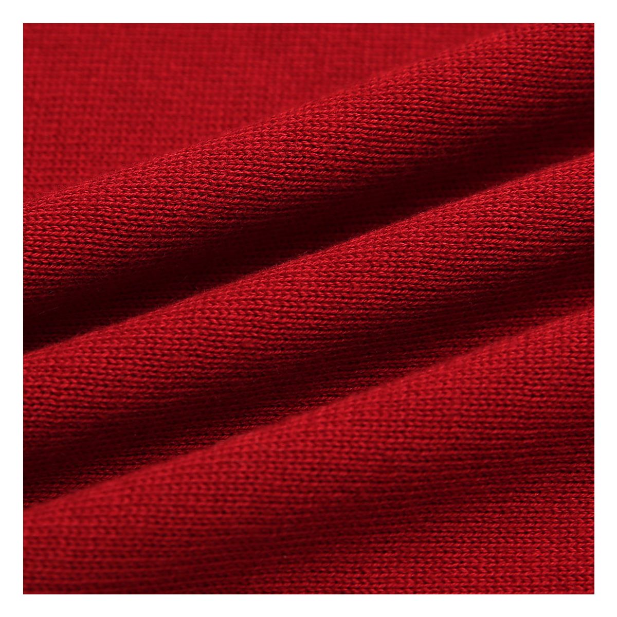 솔티(SORTIE) Combination Polo Knit (Red)