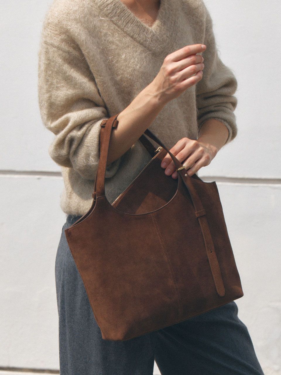 【DE MERIEL】90 Veneta Bag Medium Chestnut MUSINSA | DEMERIEL 90 Veneta Bag Medium Chestnut