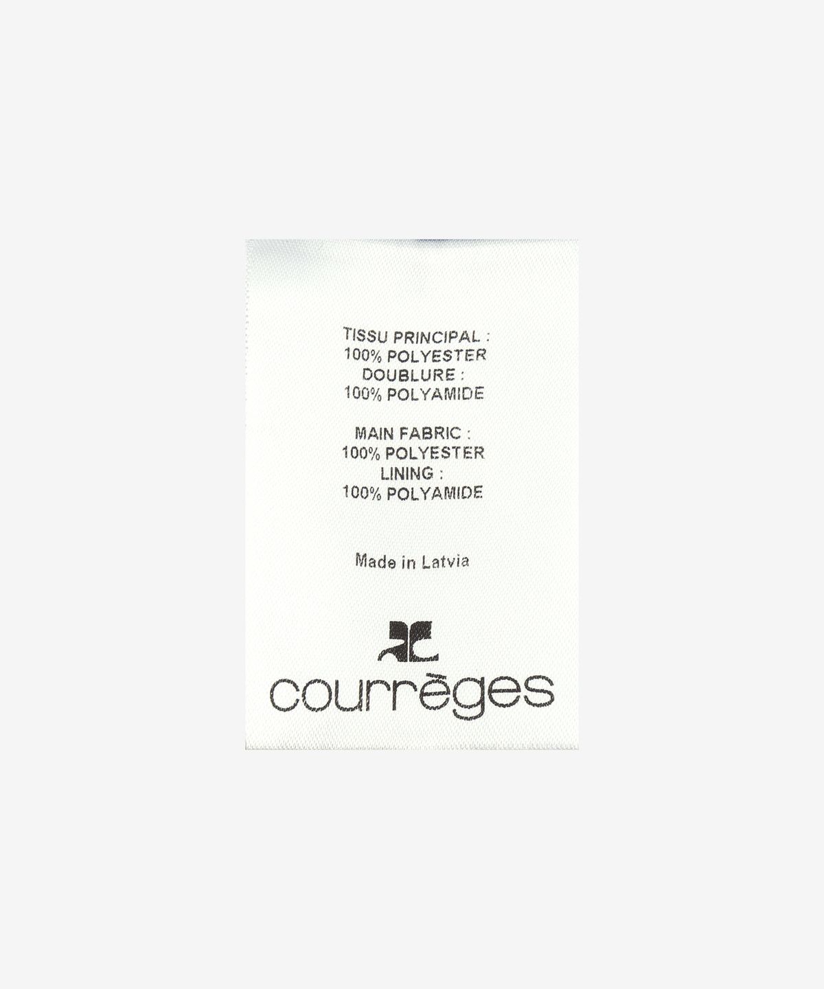 꾸레쥬(COURREGES) AC 나일론 후드 푸퍼 패딩 - 블랙 / 324CMA155PL01129999
