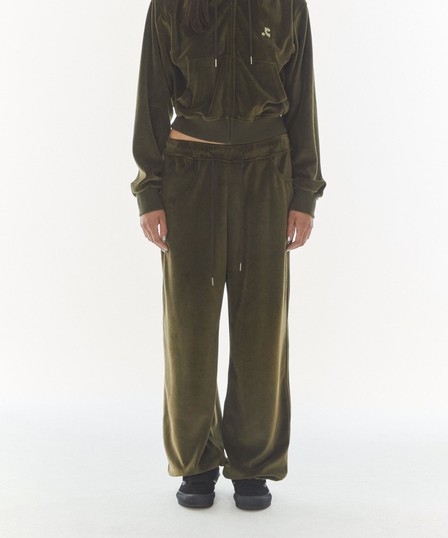 韓国人気★Rest & Recreation★VELVET JOGGER PANTS MUSINSA | REST&RECREATION VELVET JOGGER PANTS - KHAKI