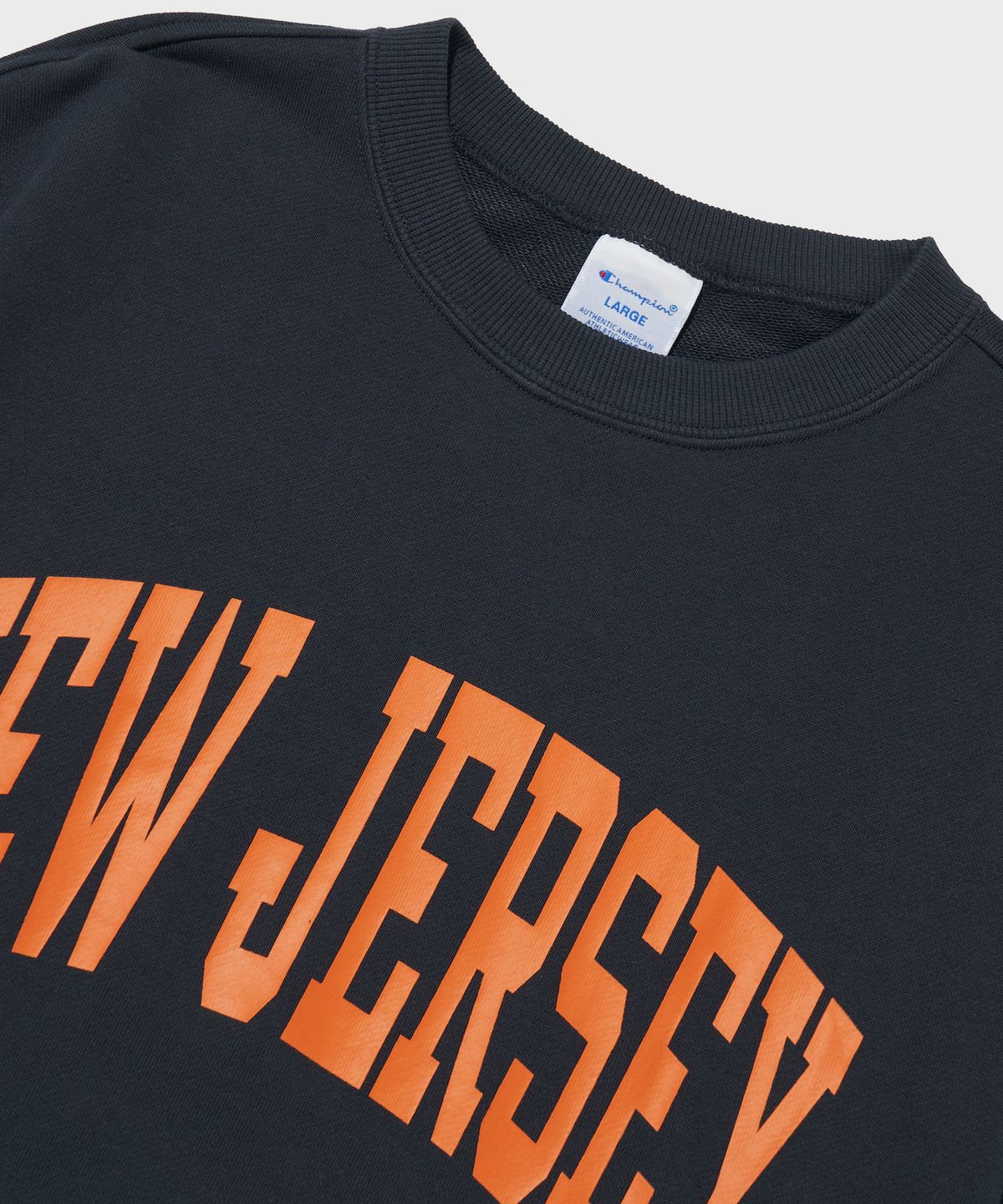 챔피온(CHAMPION) 뉴저지 CVC 크루넥 스웨트셔츠 Normal Navy