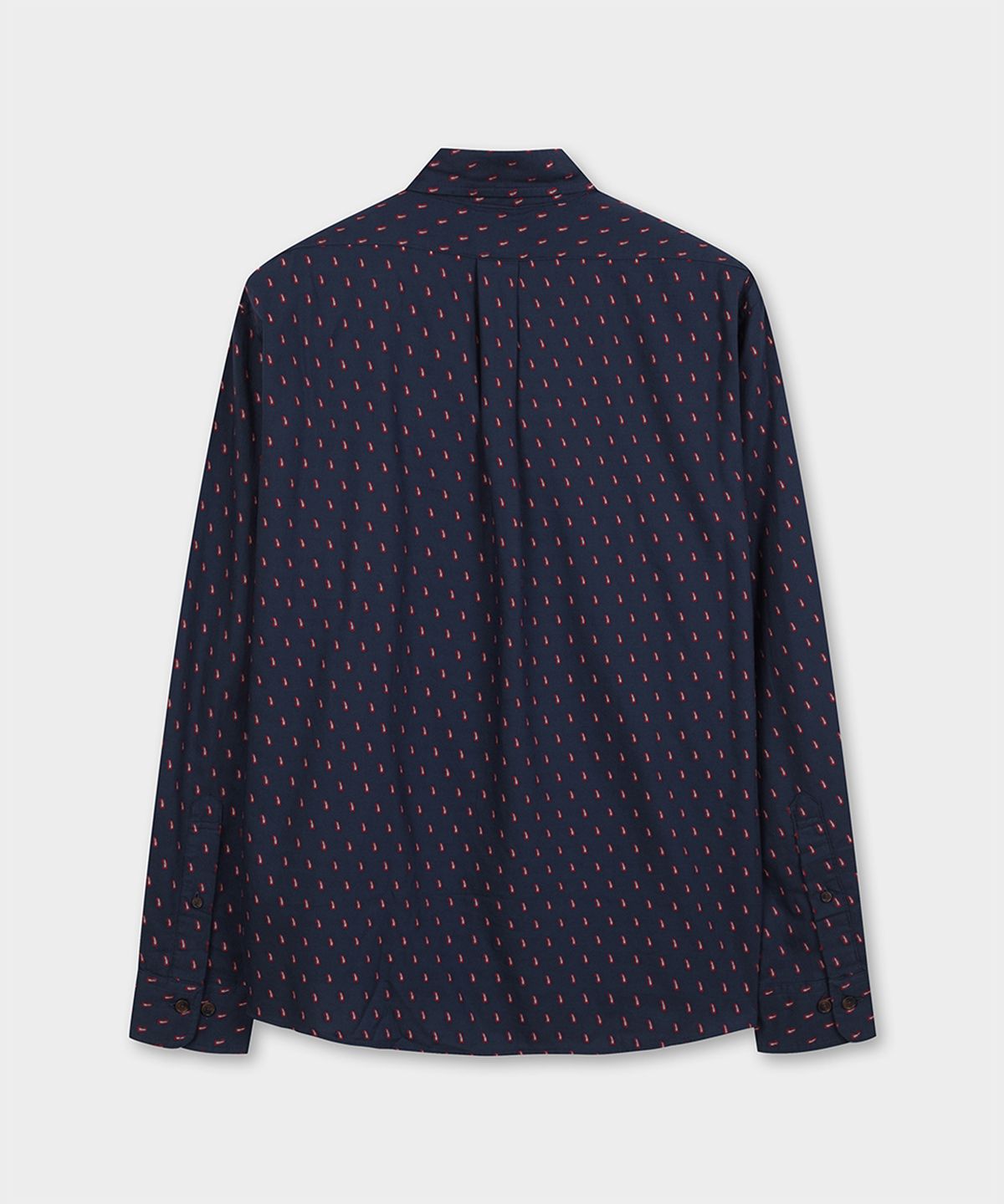 브룩스 브라더스(BROOKS BROTHERS) 프라이데이 풀라드 도비 셔츠 (네이비) (BBTHMF3583QEF)