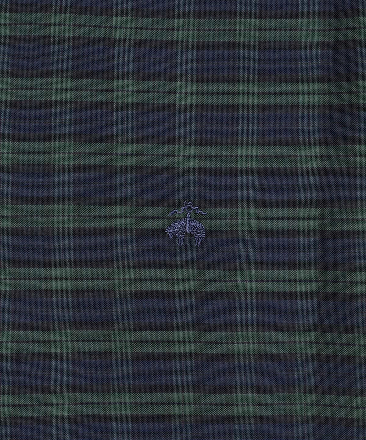 브룩스 브라더스(BROOKS BROTHERS) 레귤러핏 논아이론 옥스포드 체크 스포츠셔츠 (멀티) (BBTHMM37967EF)