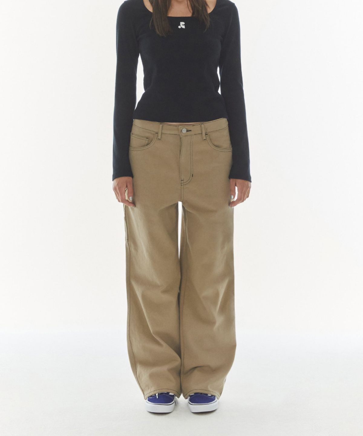 레스트앤레크레이션(REST&RECREATION) STITCH CARPENTER PANTS - BEIGE