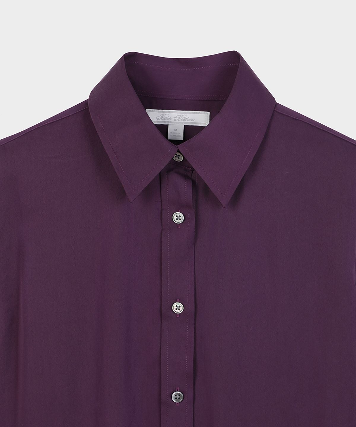 브룩스 브라더스(BROOKS BROTHERS) 릴렉스핏 큐프라 비스코스 블라우스 (퍼플) (BBTHWM4595TEF)
