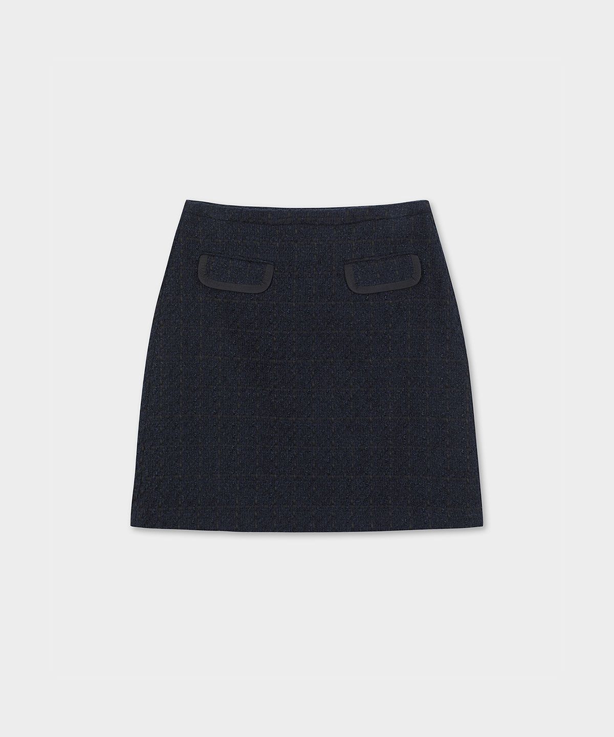 브룩스 브라더스(BROOKS BROTHERS) 부클 2포켓 스커트 (네이비) (BBKZWF4151QEF)