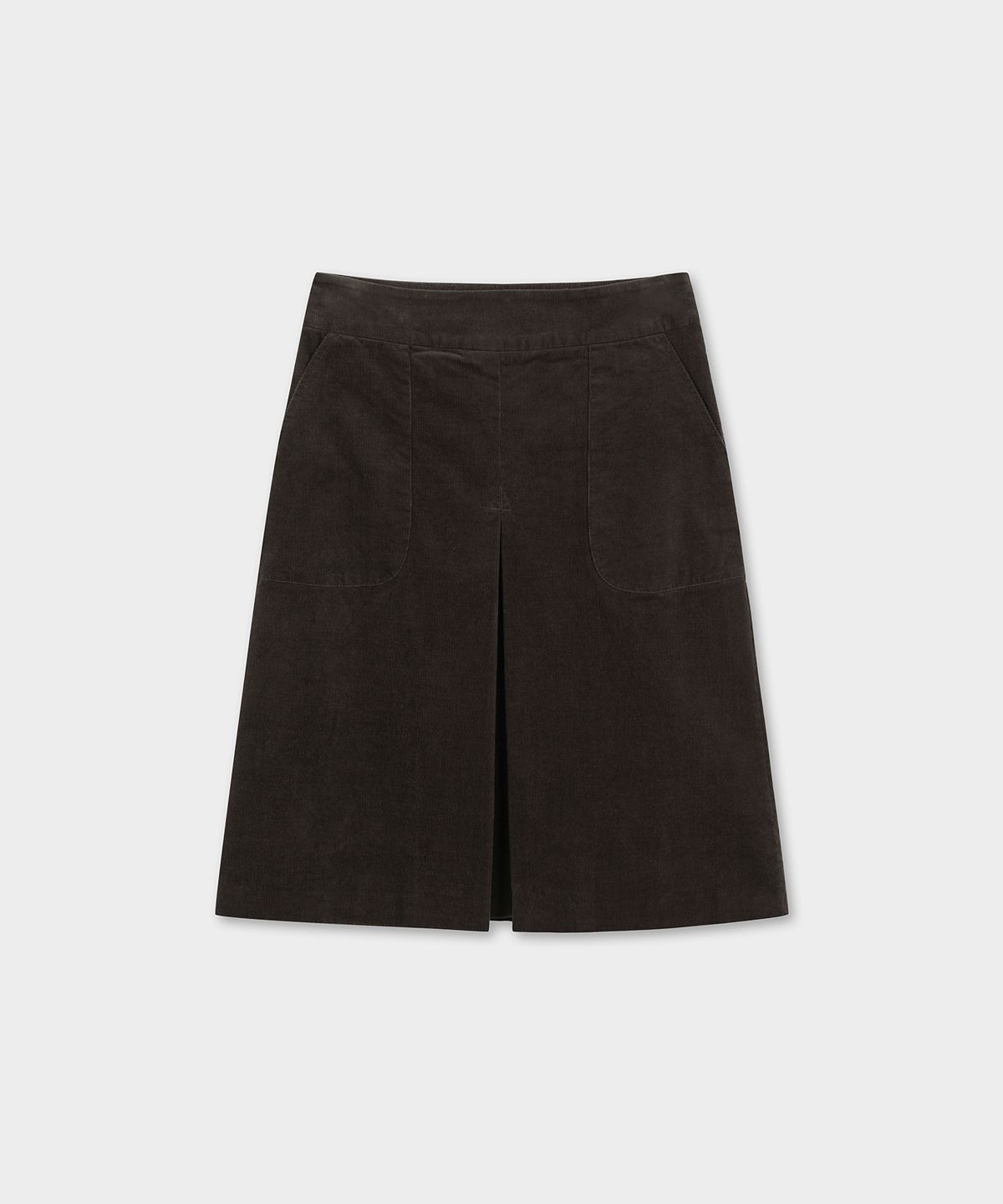 브룩스 브라더스(BROOKS BROTHERS) 코듀로이 A라인 스커트 (브라운) (BBKZWF59904EF)