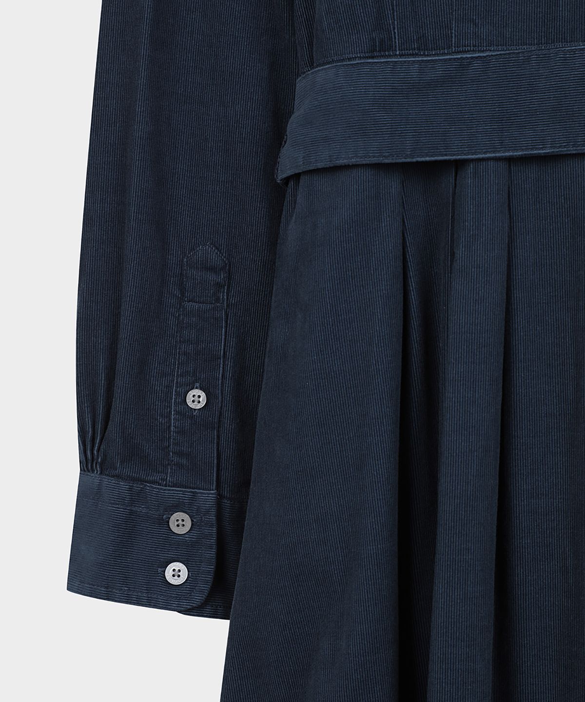 브룩스 브라더스(BROOKS BROTHERS) 코듀로이 셔츠원피스 (네이비) (BBDZWF3273QEF)