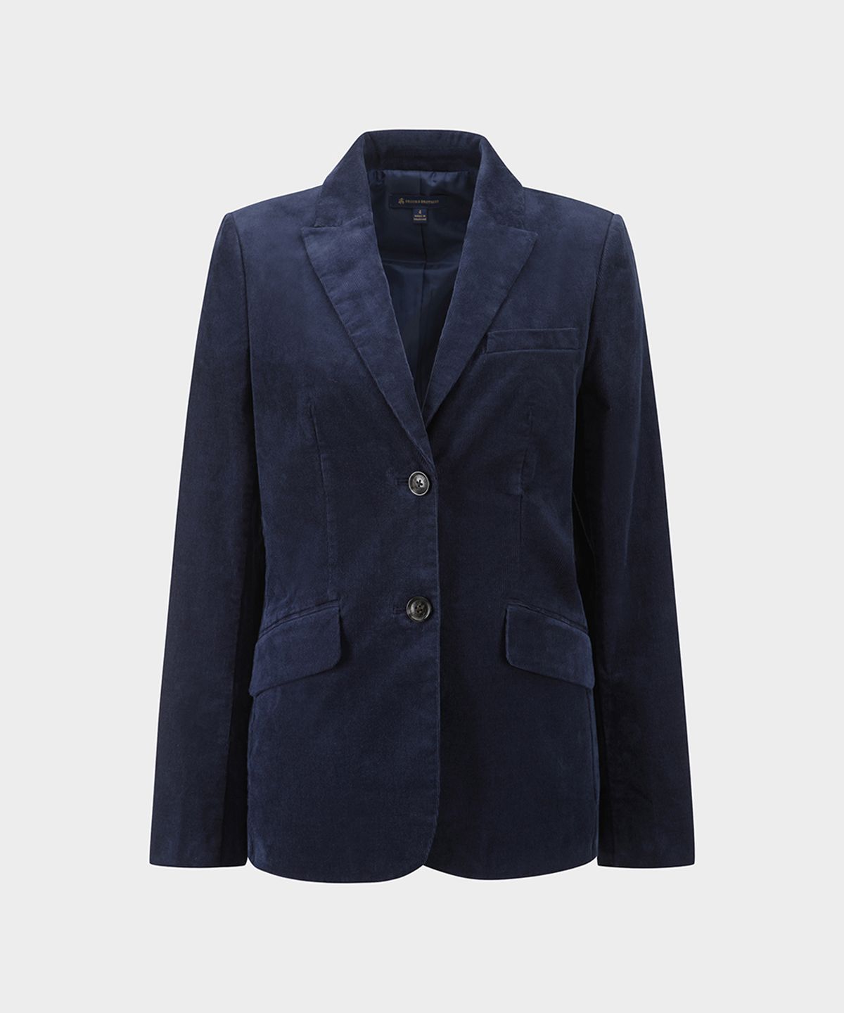브룩스 브라더스(BROOKS BROTHERS) 코듀로이 2버튼 패치포켓 자켓 (네이비) (BBJSWF5989MEF)