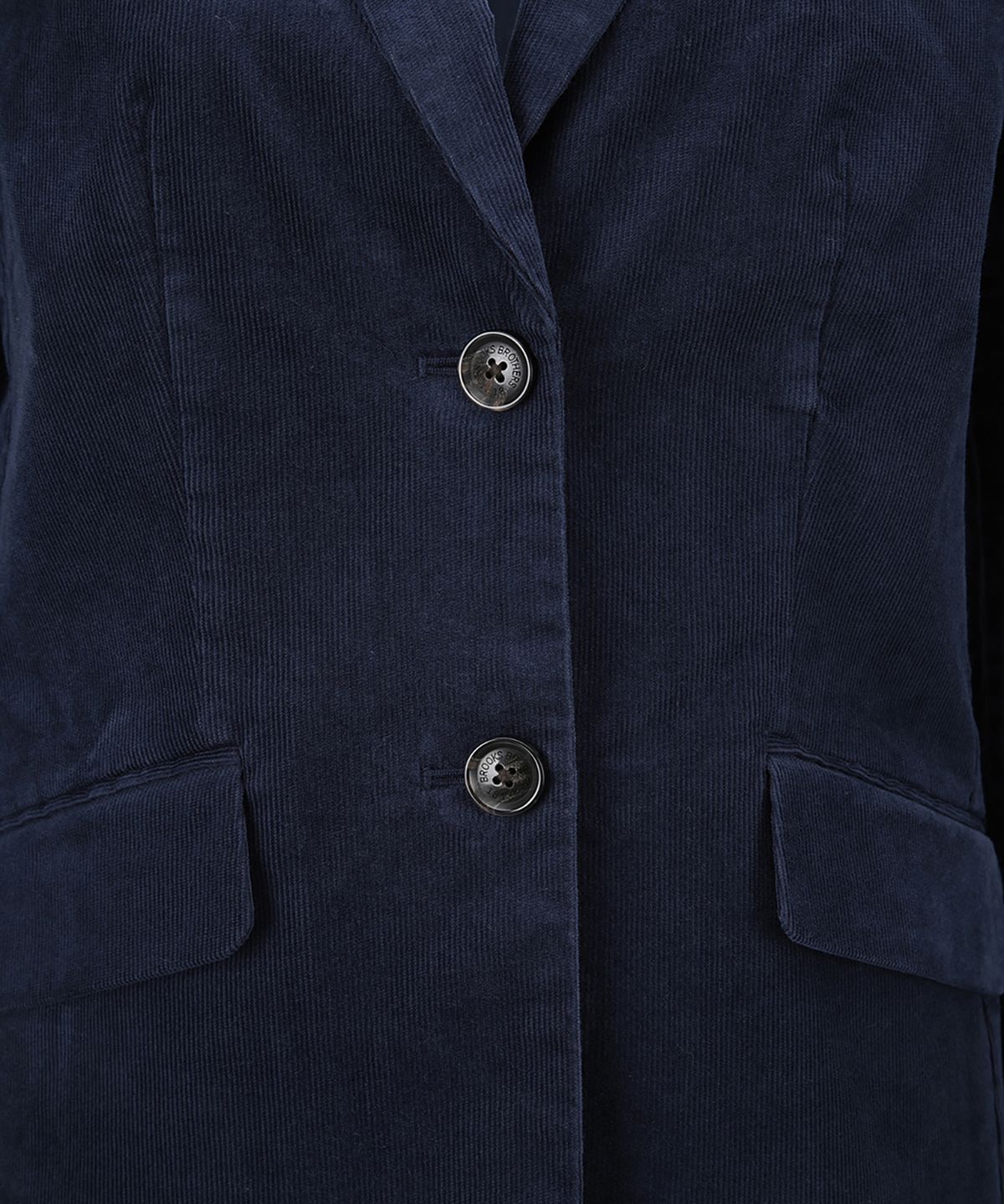 브룩스 브라더스(BROOKS BROTHERS) 코듀로이 2버튼 패치포켓 자켓 (네이비) (BBJSWF5989MEF)